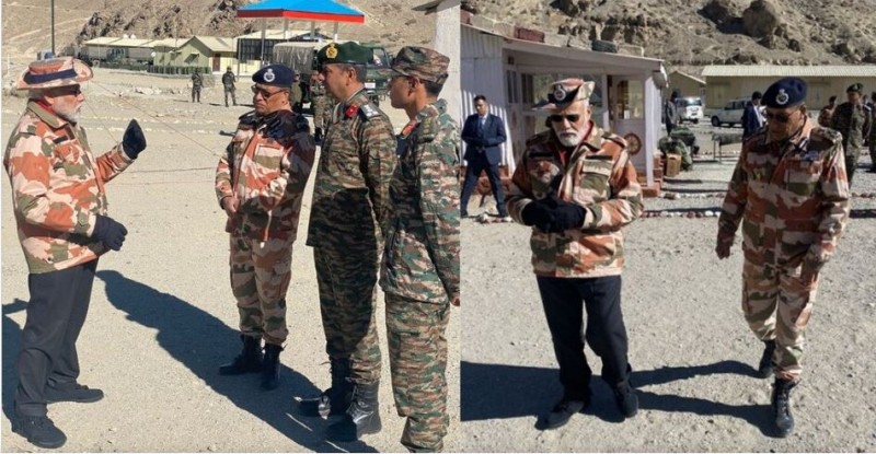 PM Modi arrives in Himachal Pradesh to celebrate Diwali with soldiers