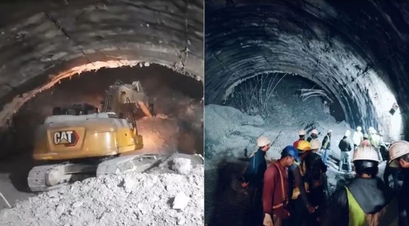 40 labourers trapped in Uttarkashi tunnel collapse