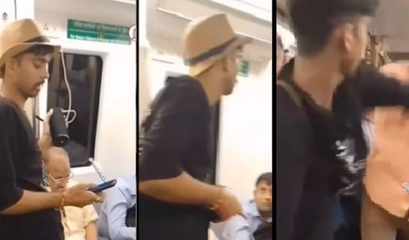 'चल ओए चचा, जेब में है होम मिनिस्ट्री', दिल्ली मेट्रो से वायरल हुआ नया VIDEO