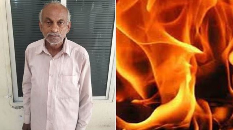 बुजुर्ग ने लगाई इंदौर के कैफे में आग, पूछताछ में बताई चौंकाने वाली वजह