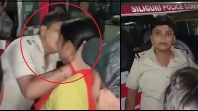 लेडी पुलिस ही महिला से करने लगी अश्लील हरकत, बंगाल से सनसनीखेज Video वायरल