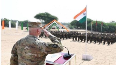 राजस्थान में भारत-अमेरिका ने शुरू किया युद्धाभ्यास, राजपूत रेजिमेंट के जवान दिखाएंगे दम