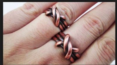 Wear copper ring in this fingure, will get rid of the harmful effect of mars