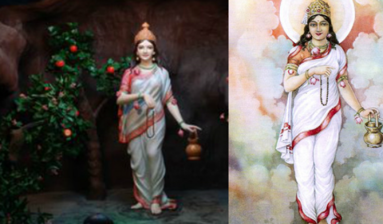 नवरात्र के दूसरे दिन करे माँ ब्रह्मचारिणी के मंत्र, ध्यान स्त्रोत और कवच का पाठ
