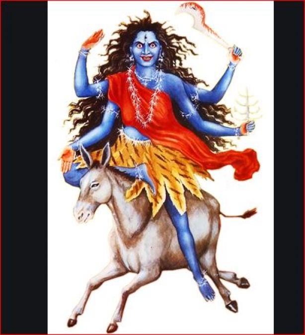 Worship the seventh form Maa Kalratri in this way during Navratri