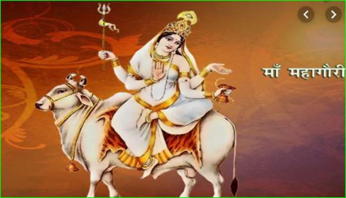 नवरात्र के आंठवे दिन करें महागौरी देवी का पूजन, जानिए उनक स्वरूप