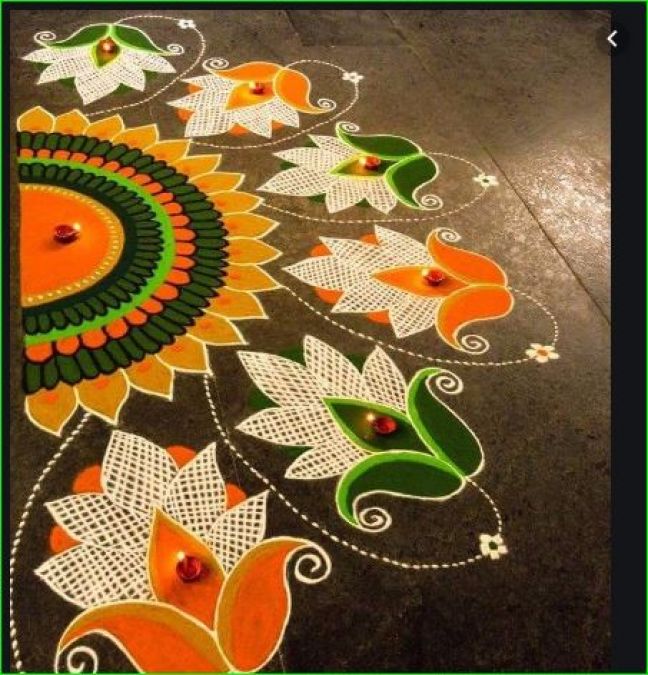 This Diwali decorate your home with this amazing Rangoli designs