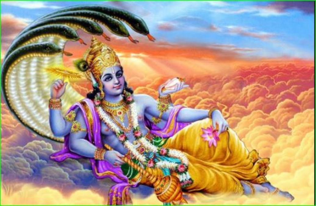 Do this aarti of Lord Vishnu on Thursday, all worries will go away