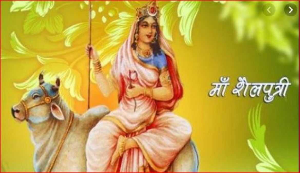 Worship Goddess Shailputri in this way on the first day of Navratri