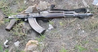 यूपी में AK-47 के साथ पकड़ा गया बदमाश, मुख़्तार अंसारी के करीबी की गैंग में करता है काम