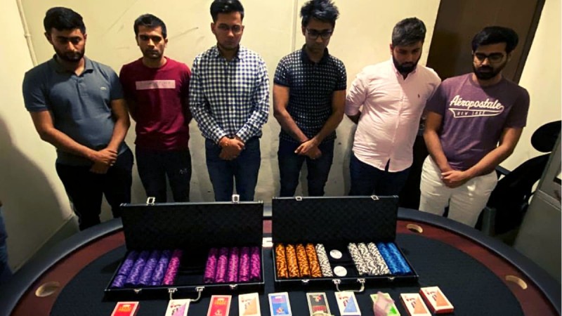 Delhi: Illegal casinos operating in rented house, 6 people arrested