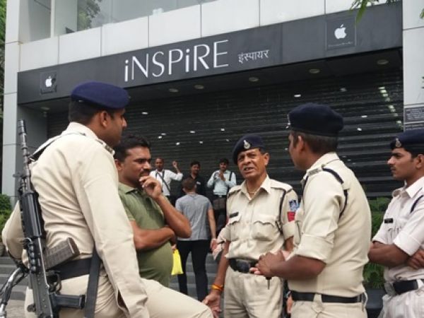 इंदौर: एप्पल मोबाइल की शॉप से 2 करोड़ की चोरी