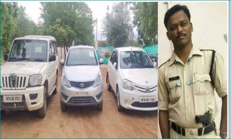 Sub-inspector arrested for mortgaging rental cars