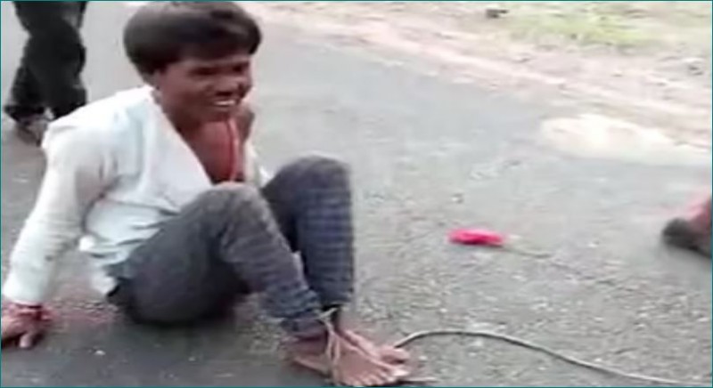 MP: Tribal beaten, Tied with Car! and Dragged