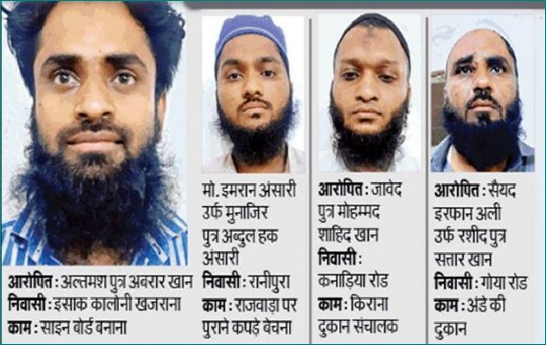 इंदौर में दंगे फैलाने की साजिश कर रहे थे 4 मुस्लिम, हुए गिरफ्तार