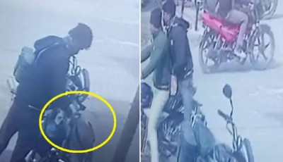 Man steals gold jewelry in broad daylight, video goes viral