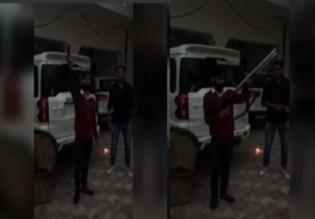 Young man firing nonstop, video goes viral on social media