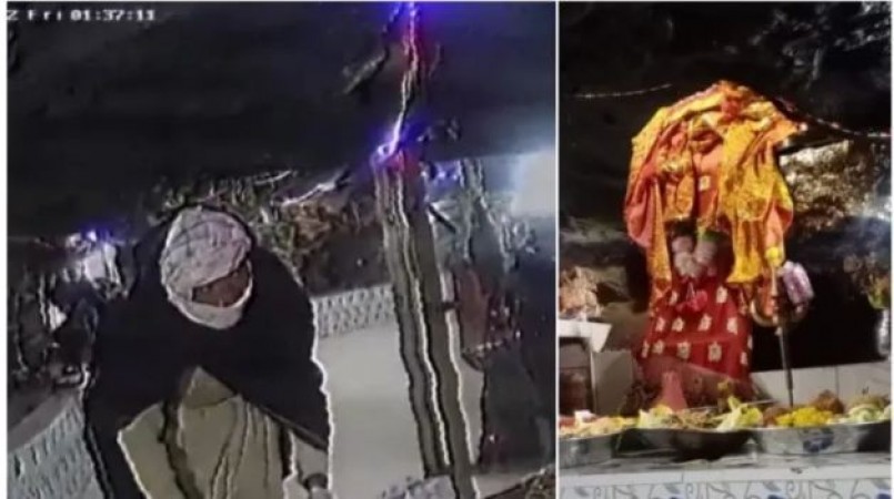 हिन्दू मंदिर पर मुस्लिम भीड़ का हमला, मचाई लूट.., देवी-देवताओं की 5 प्रतिमाएं तोड़ी, Video