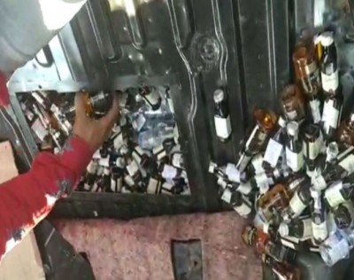 80 litre liquor seized in Indore, case of smuggling surfaced