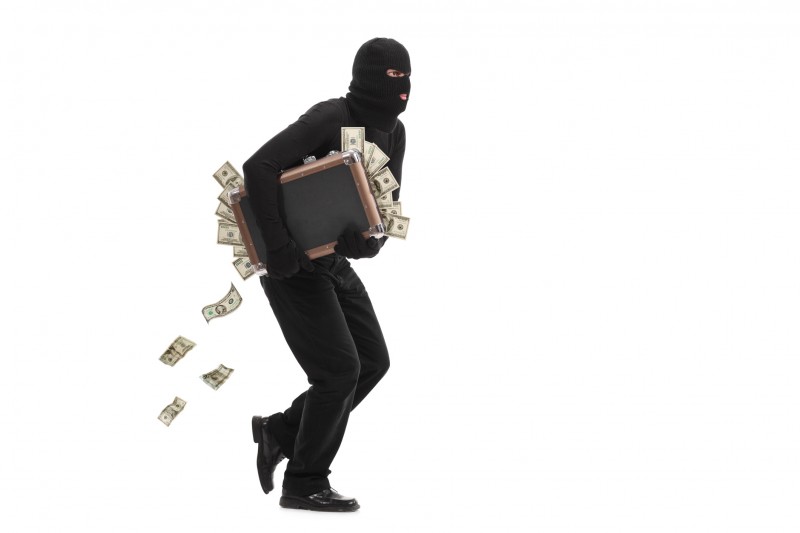 Robbery in a private courier company in Muzaffarpur
