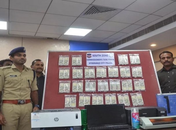 Fake notes worth Rs 27 lakh seized! Two accused arrested in Hyd