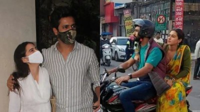 Vicky Kaushal was with Sara on bike with fake number, complaint lodged