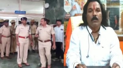 Indiscriminate firing on Sri Ram Sena president in Belgaum, hospitalized