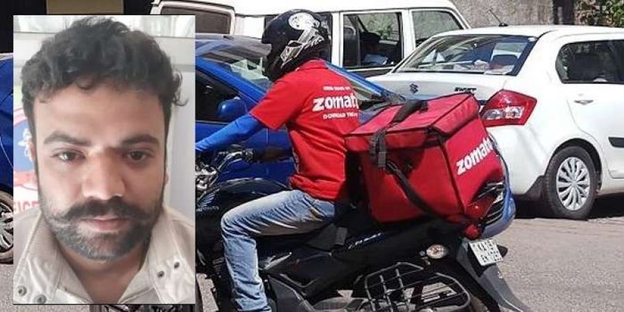 ZOMATO में डिलीवरी बॉय बनकर घूम रहा था 10 हजार का इनामी बदमाश, गिरफ्तार