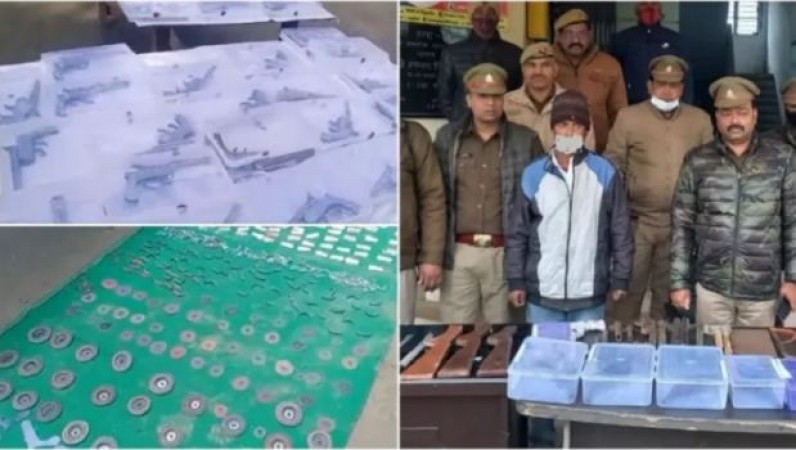 Conspiracy to shake UP failed during elections, three arrested including Sarfaraz with arms