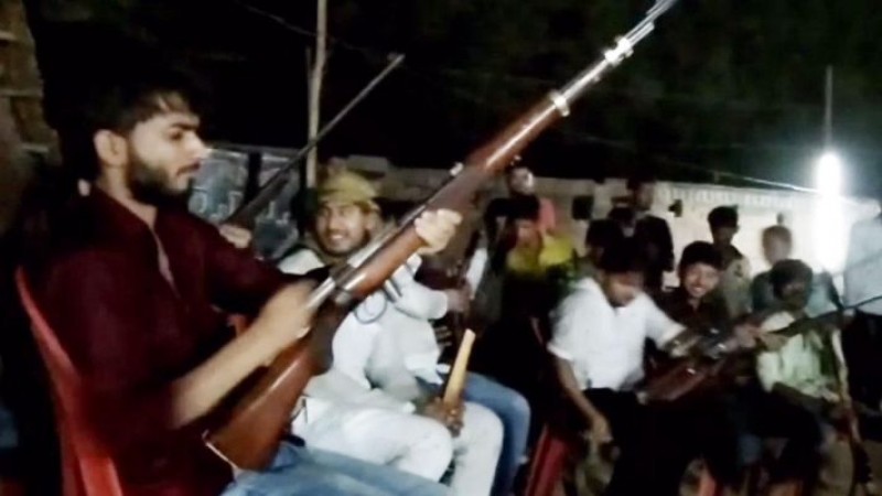 Uttar Pradesh: Video of youths open firing at wedding goes viral