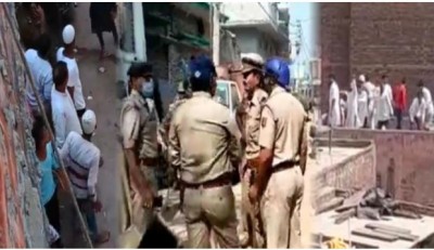 Muslim mob pelts stones at Hindus dancing on DJ on Holi, video of the incident went viral
