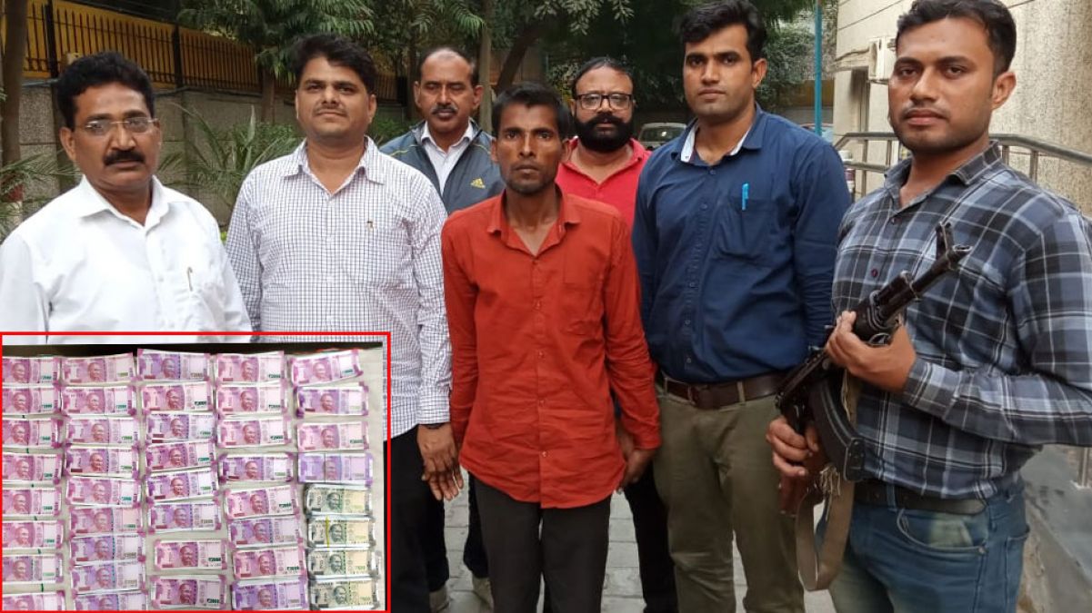 बांग्लादेश से लाते थे नकली नोटों की खेप, दिल्ली में 7 लाख रुपए की नकदी के साथ एक गिरफ्तार