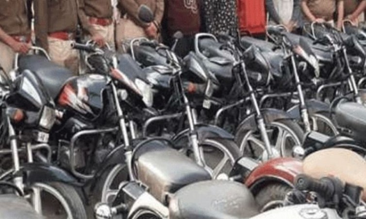 राजस्थान पुलिस ने किया बाइक चोर गैंग का भंडाफोड़, 14 बाइक बरामद