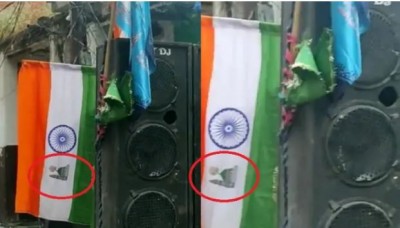 Video: तिरंगे पर मस्जिद का चित्र.. कानपुर में राष्ट्रध्वज का अपमान, FIR दर्ज