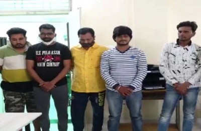 Indore Crime Branch arrested 5 people, recovers crores were betting on Rajasthan and Delhi match