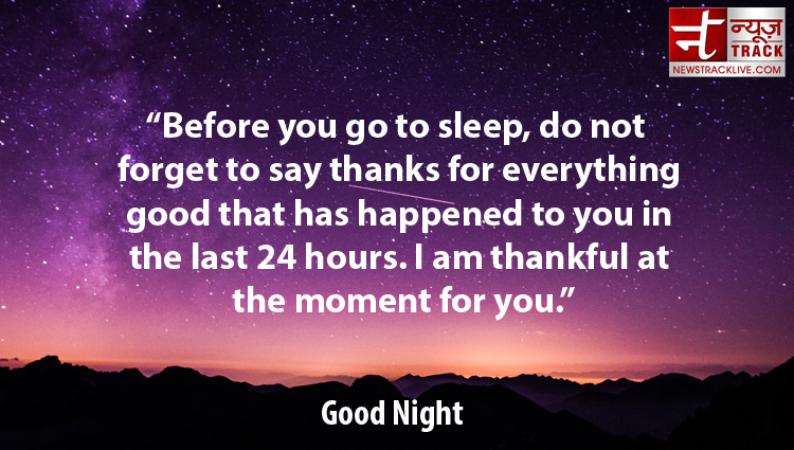 10 Best Good Night Thoughts,SMS , messages for family friends