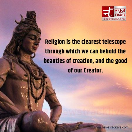 Religion is the clearest telescope