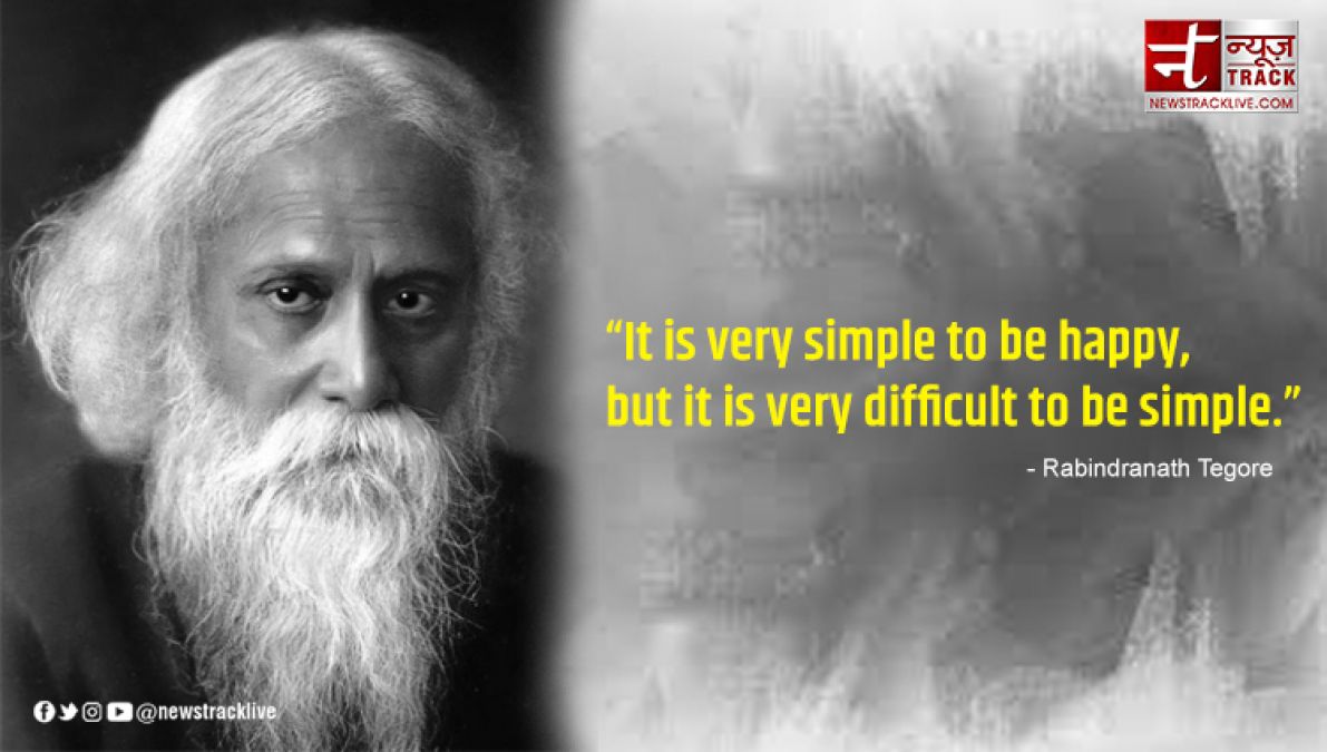 Rabindranath Tagore,' Service to man is also service to God.'