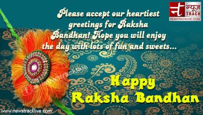 Please accept our heartiest greetings for Raksha Bandhan