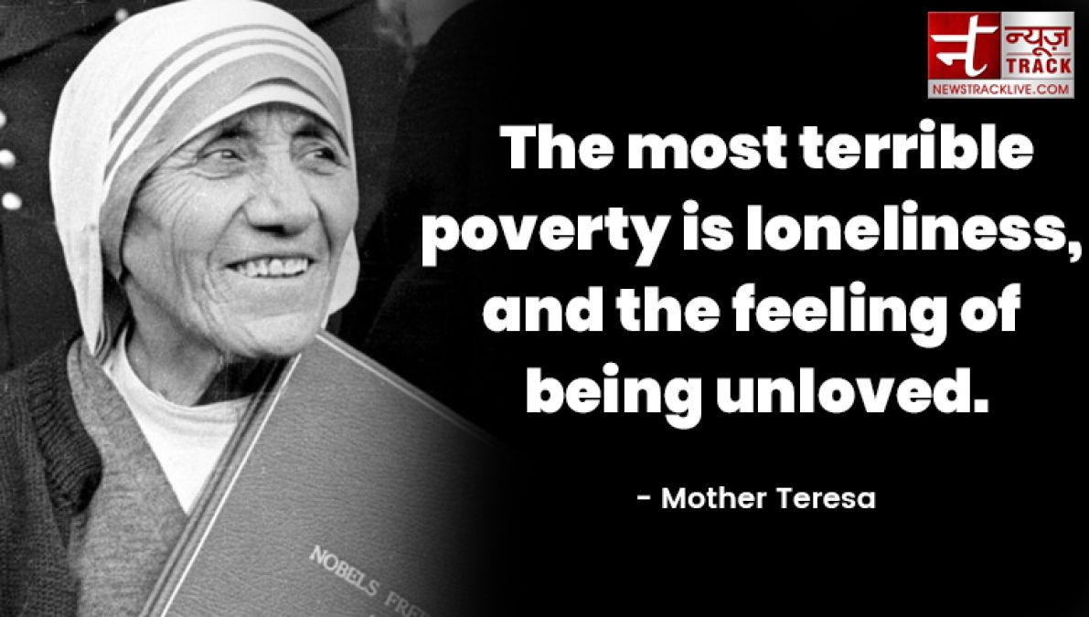 Most Inspiring Mother Teresa Quotes on life