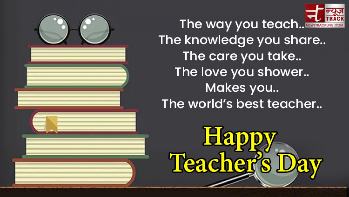 Top 20 Happy Teachers day: wishes, images and messages to share on this teachers day