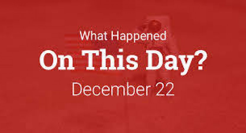December 22 in History, Know about