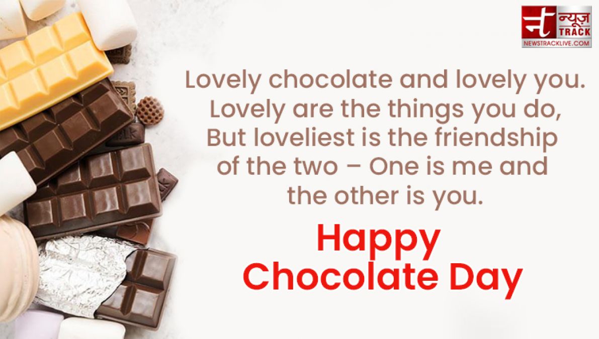 HAPPY CHOCOLATE DAY: Share this lovely QUOTES on this Chocolate Day