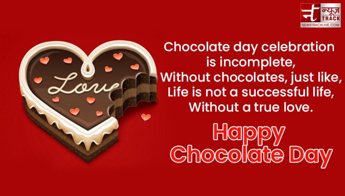 HAPPY CHOCOLATE DAY: Share this lovely QUOTES on this Chocolate Day