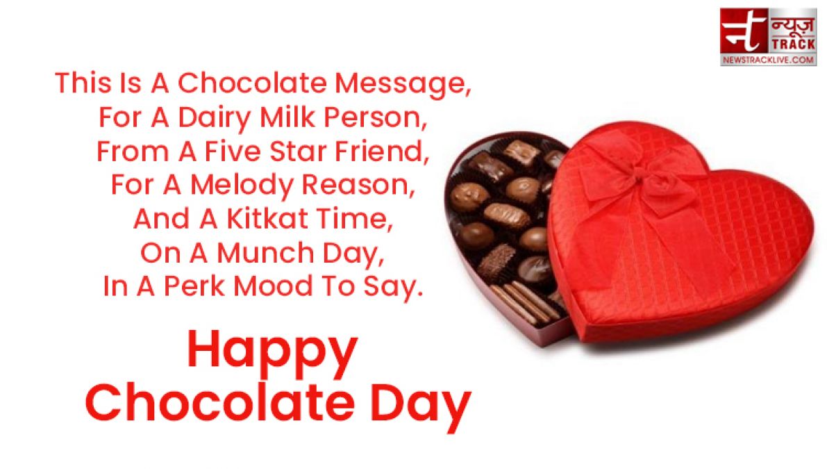 HAPPY CHOCOLATE DAY: Share this lovely QUOTES on this Chocolate Day