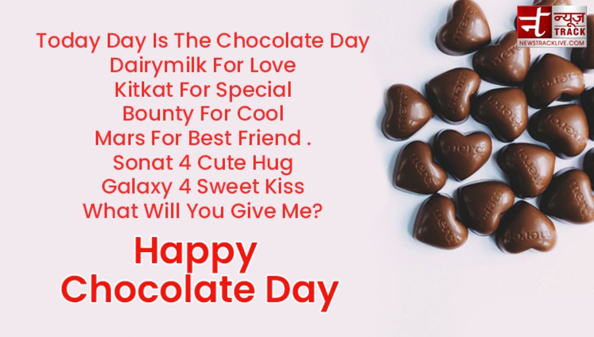 HAPPY CHOCOLATE DAY: Share this lovely QUOTES on this Chocolate Day