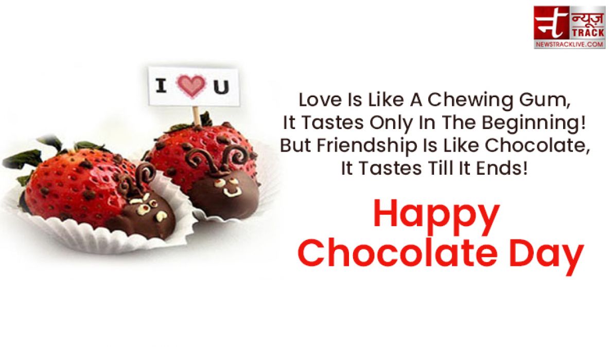 HAPPY CHOCOLATE DAY: Share this lovely QUOTES on this Chocolate Day