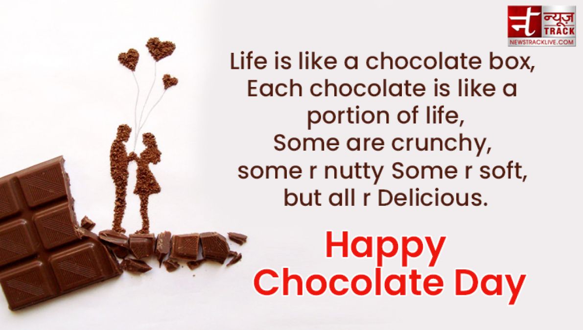 HAPPY CHOCOLATE DAY: Share this lovely QUOTES on this Chocolate Day