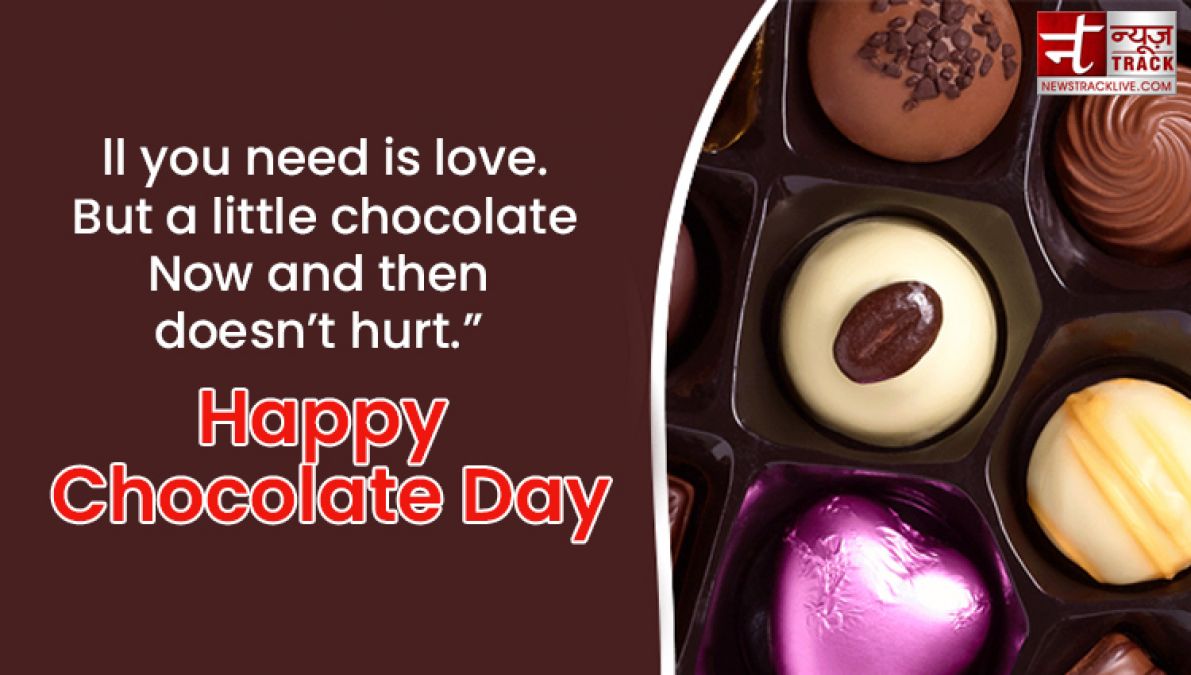 HAPPY CHOCOLATE DAY: Share this lovely QUOTES on this Chocolate Day