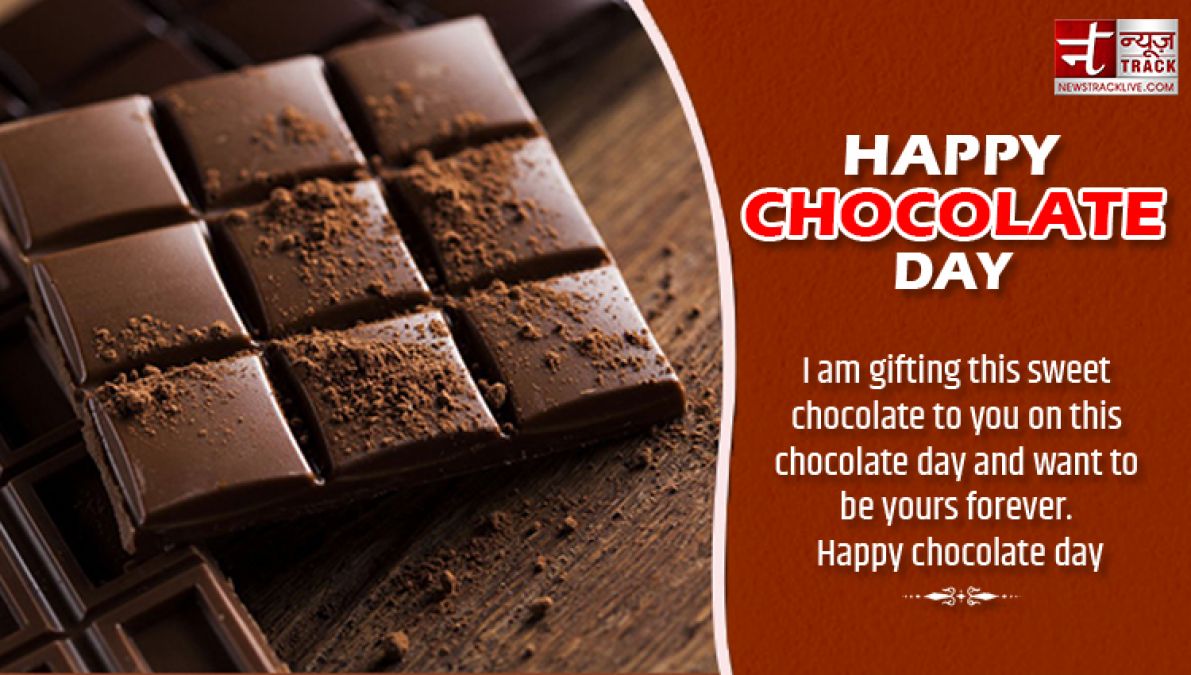 Happy Chocolate Day: You are my sweet Valentine